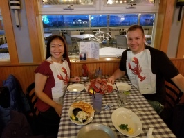 Lobster bibs for lobsters, fries, and veggies